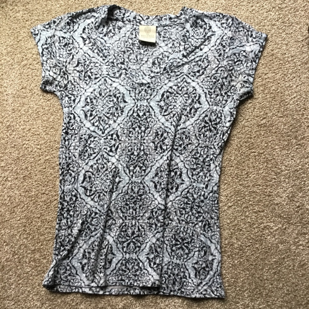 Patterned slim fit t-shirt
